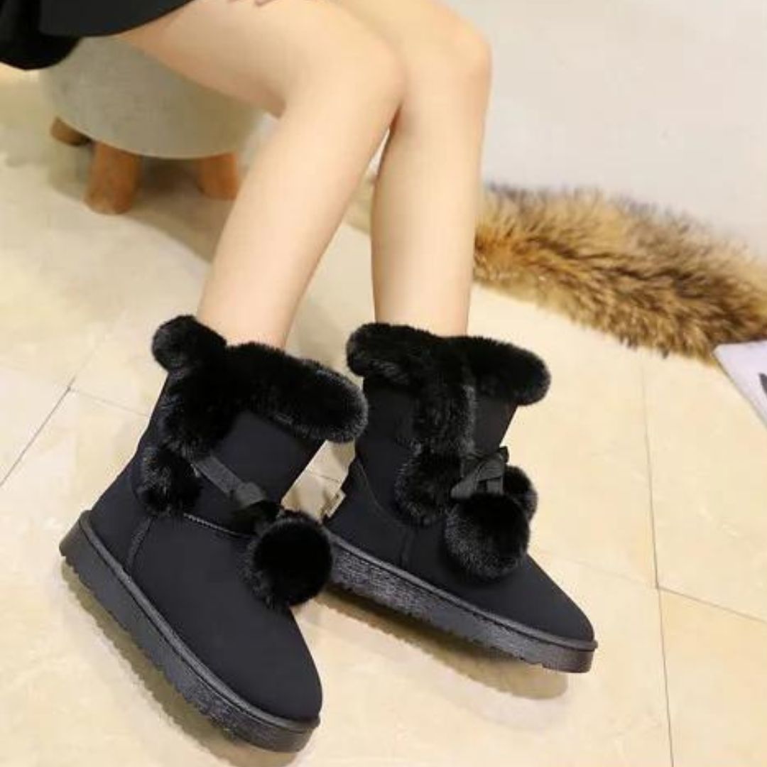 Ina - Schicke Pelzstiefel für Frauen