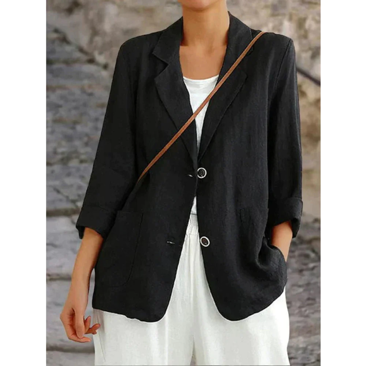 Sophie | Stilvoller Leinenblazer