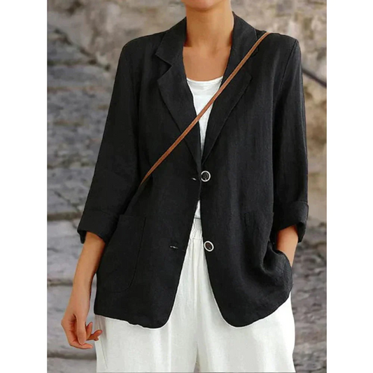 Sophie | Stilvoller Leinenblazer