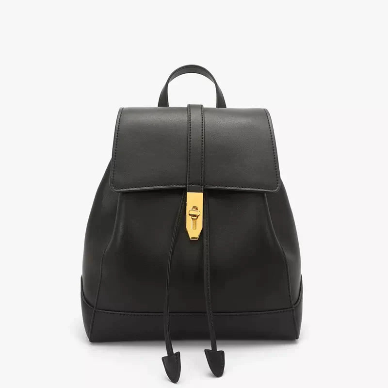 Alea | Rucksack aus echtem Leder mit Kordelzug für Frauen