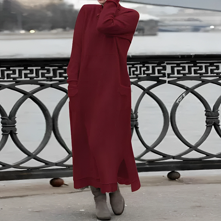 Gabrielle - Stilvolles langes Kleid für Frauen