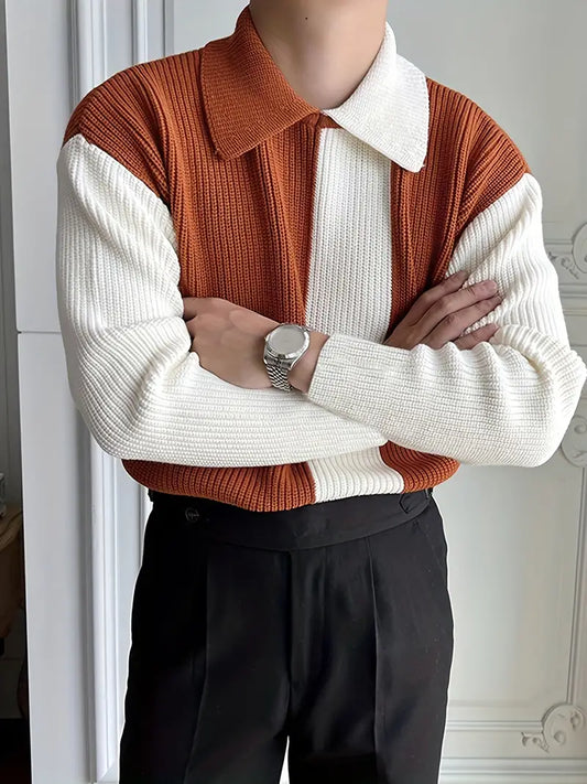 Henrik – longsleeve im koreanischen Stil für männer