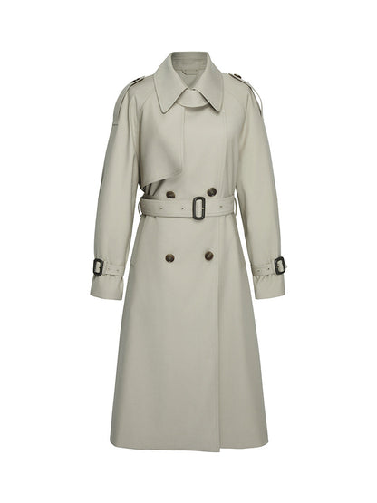 Klassischer Trenchcoat mit Gürtel für Damen