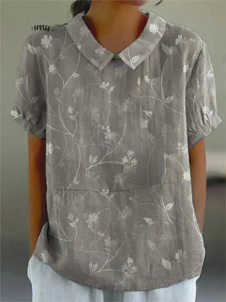 CM | Damen Bluse mit Blumendruck
