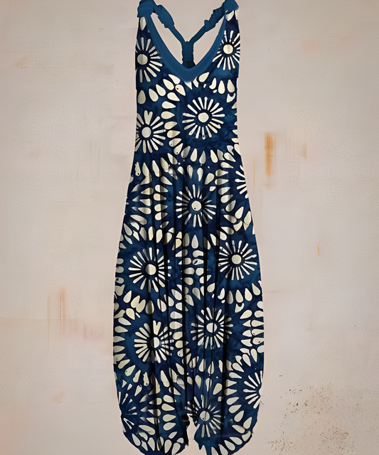 Lässiger Jumpsuit im Bohemian-Stil