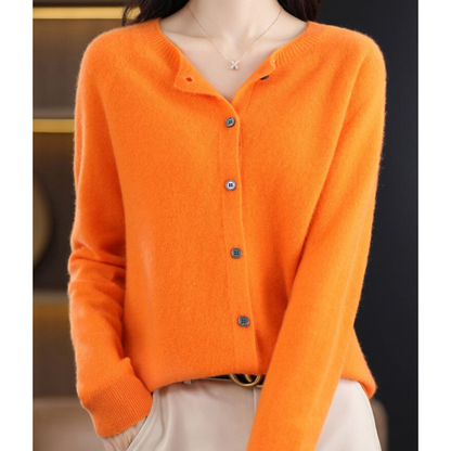 Fay | Elegante und bequeme Damenstrickjacke aus Merinowolle