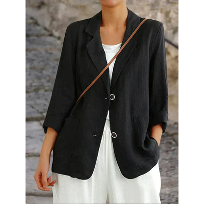 Sophie | Stilvoller Leinenblazer