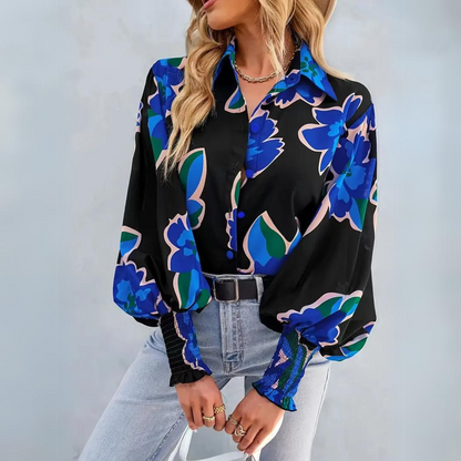 Miriam - Elegante Bluse mit Blumenmuster für Damen