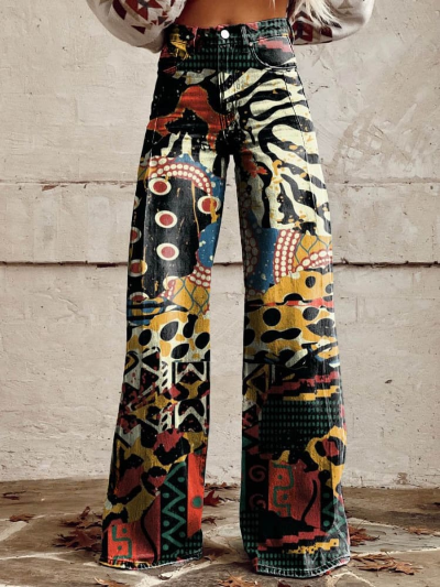 Sandara - Artistic High Waist Hose für Frauen