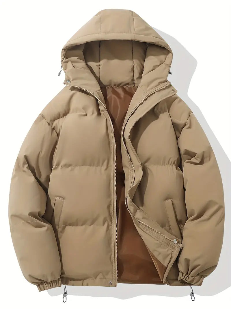 Livia - Warmer, gefütterter Wintermantel mit Kapuze für Damen