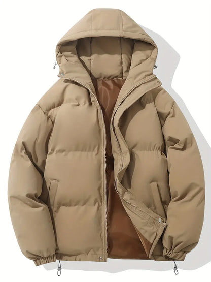 Livia - Warmer, gefütterter Wintermantel mit Kapuze für Damen