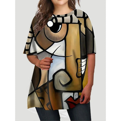 Vardi Dante™ Maartje Plus-Size T-Shirt | Lässig & stilvoll