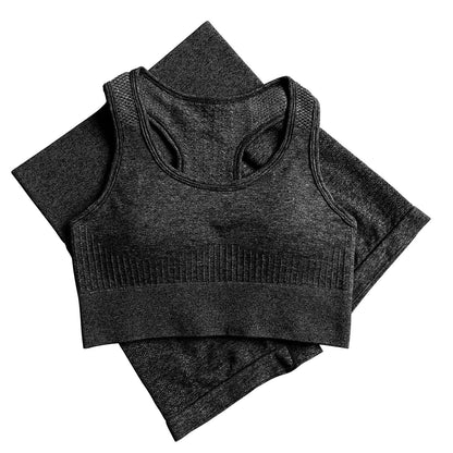 Samantha - Nahtloses Fitness-Sportset für Frauen