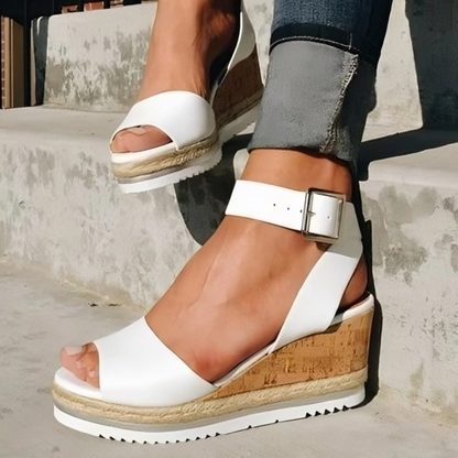 Zoe® | Modische Sandalen mit Keilabsatz