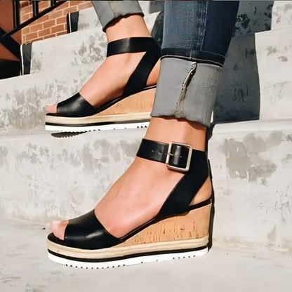 Zoe® | Modische Sandalen mit Keilabsatz