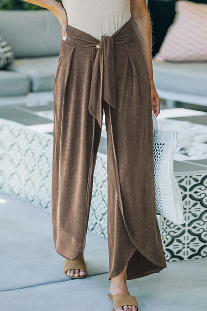 Casual solid make old frenulum loose wide leg plain colour shorts (5 Farben)