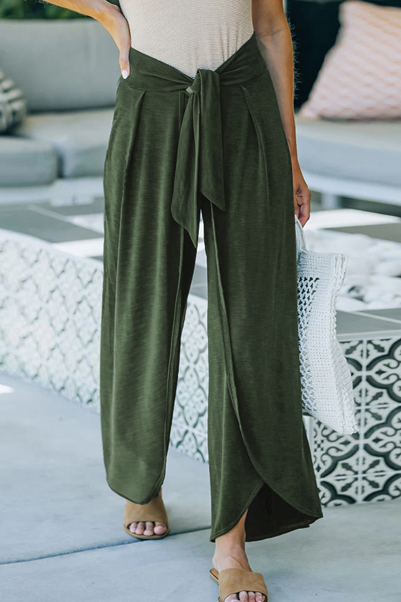 Casual solid make old frenulum loose wide leg plain colour shorts (5 Farben)