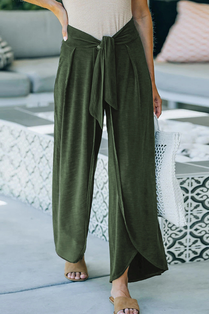 Casual solid make old frenulum loose wide leg plain colour shorts (5 Farben)