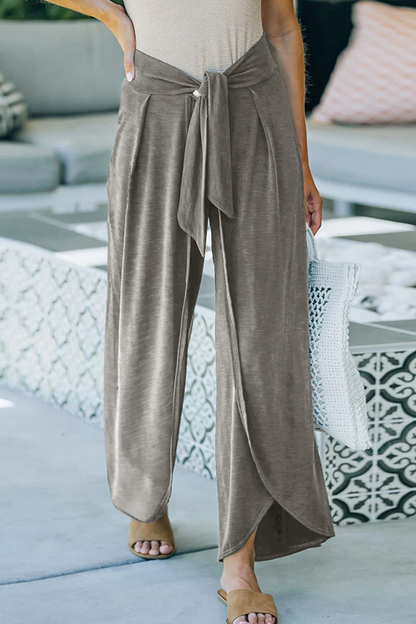 Casual solid make old frenulum loose wide leg plain colour shorts (5 Farben)