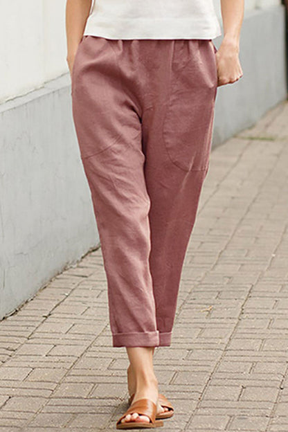 Casual Solid Strap Design Gerade Unterhosen