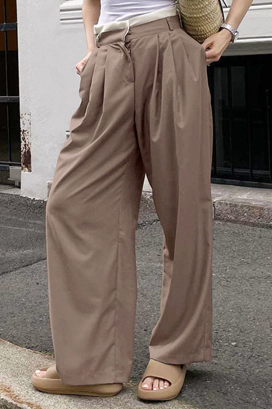 Casual Solide Patchwork Unterhose in gerader Farbe