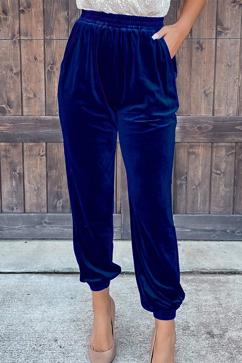 Casual street unifarbene gerade Hose (7 Farben)