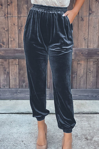 Casual street unifarbene gerade Hose (7 Farben)