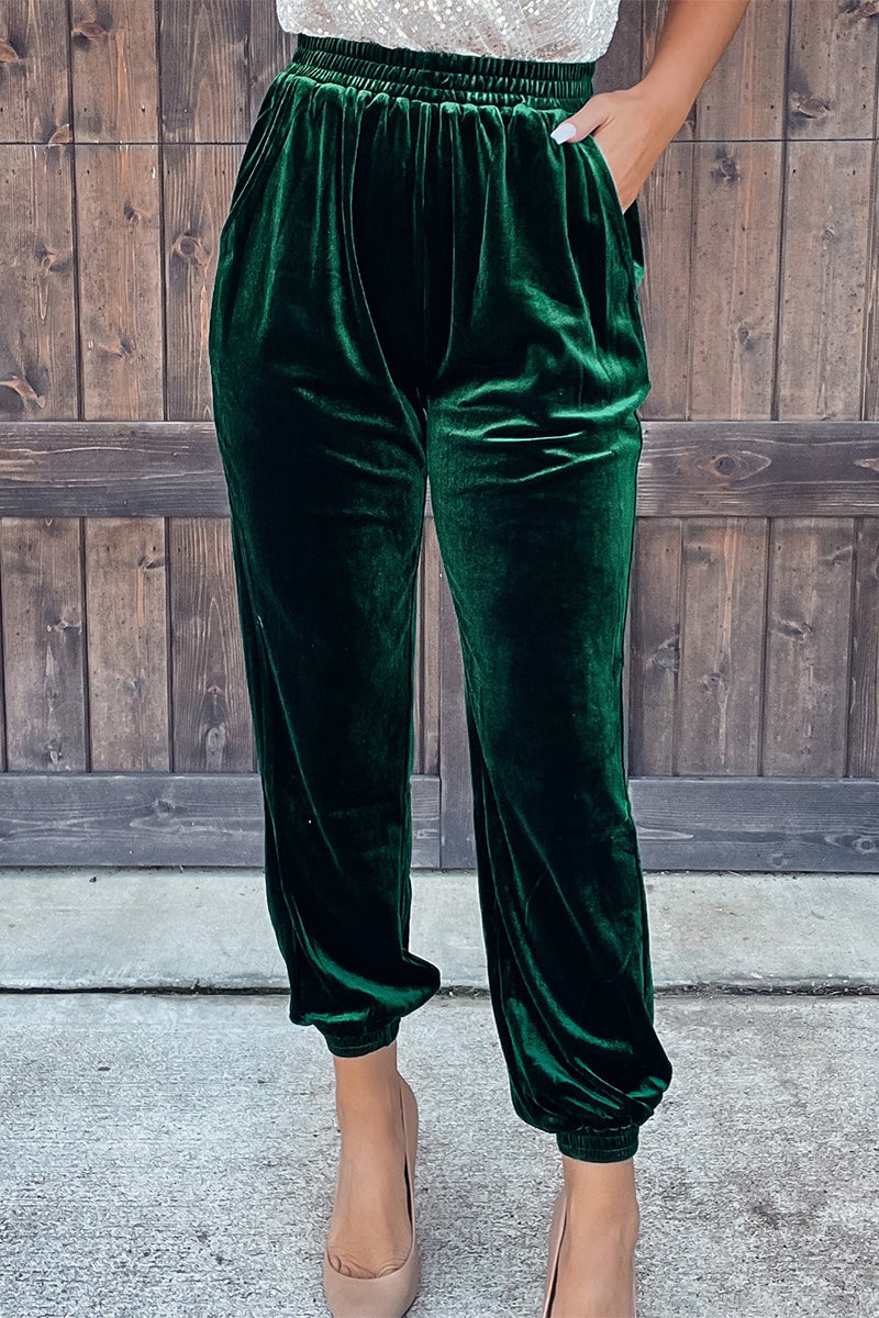 Casual street unifarbene gerade Hose (7 Farben)