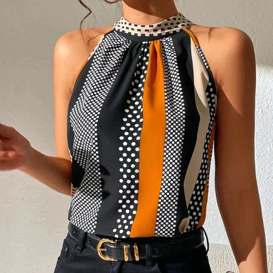 Saskia Top | Gestreiftes Trägertop