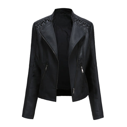 Jacke aus veganem Leder