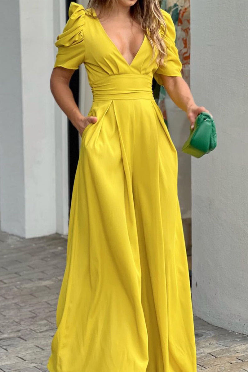 Lässige Einfachheit klobige, locker sitzende Jumpsuits (5 Farben)