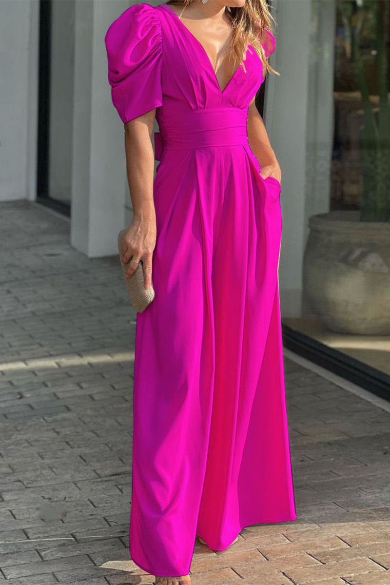 Lässige Einfachheit klobige, locker sitzende Jumpsuits (5 Farben)