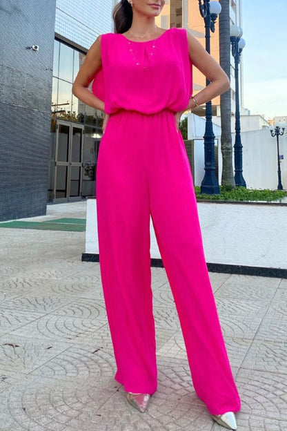 Lässiger Straßenstil Locker sitzende Jumpsuits