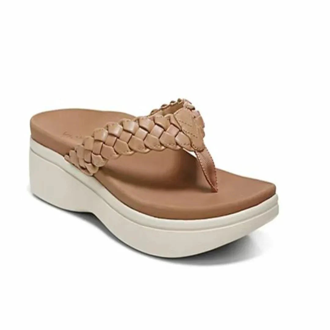 Sommersandalen für Frauen mit offener Spitze und einem Riemen - Kayley