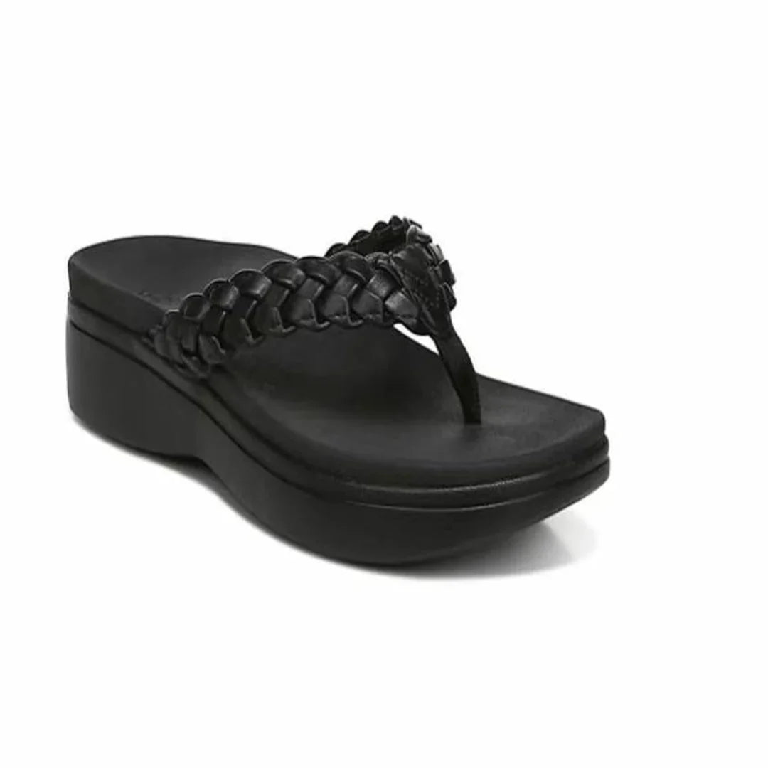 Sommersandalen für Frauen mit offener Spitze und einem Riemen - Kayley