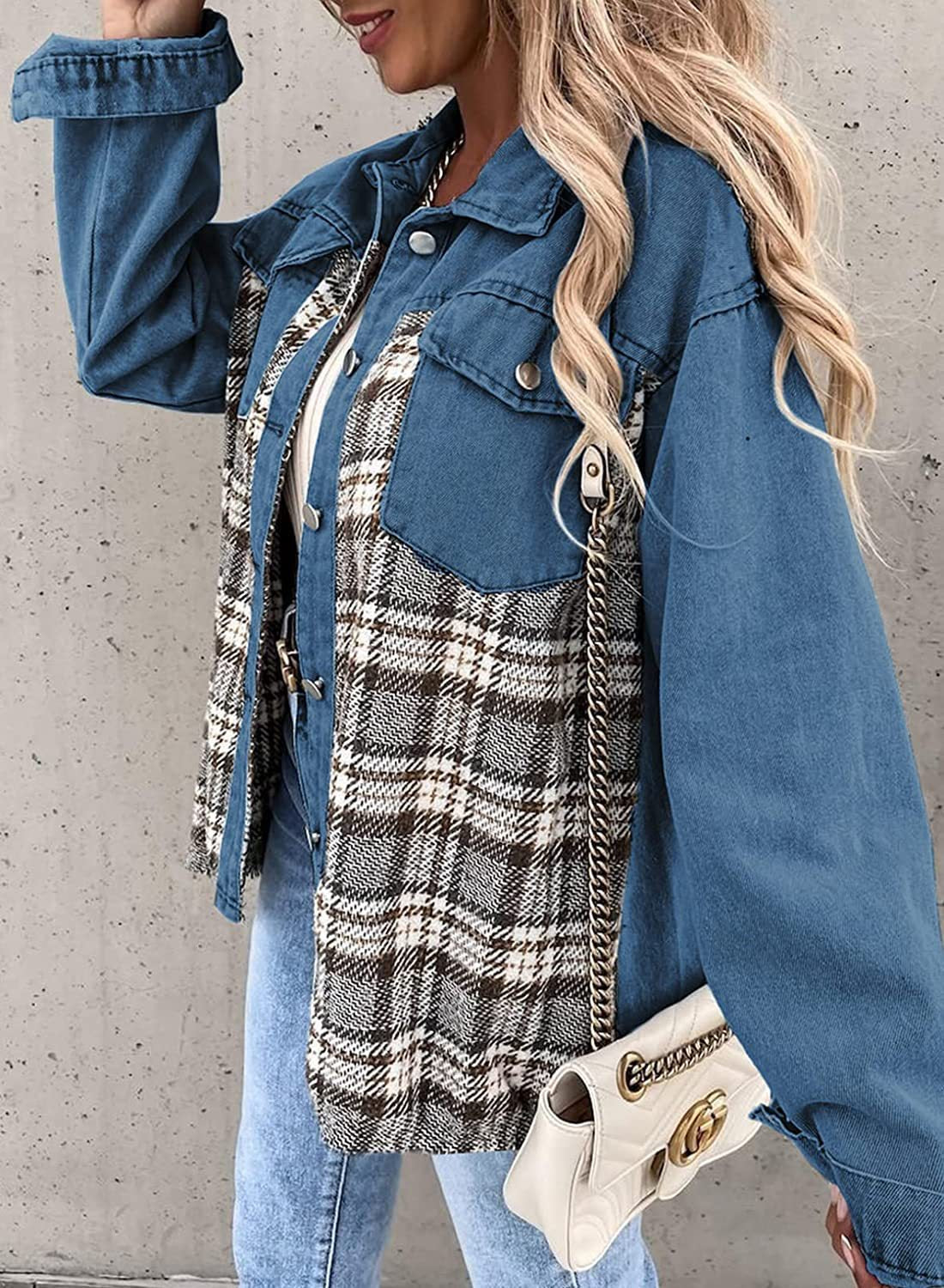 Mariposa - Vintage Flanelljacke für Frauen
