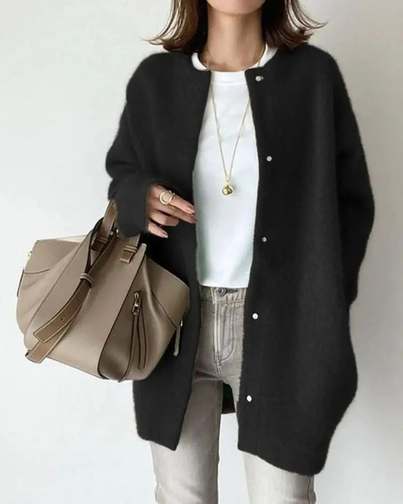 Kath | Strickjacke aus Wolle und Mohair