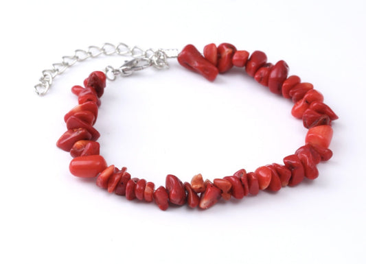 Rotes Korallenarmband | Stylisches Design für jeden Tag