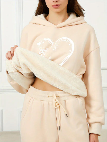 Sienna - Eleganter Fleece-Hoodie für Frauen