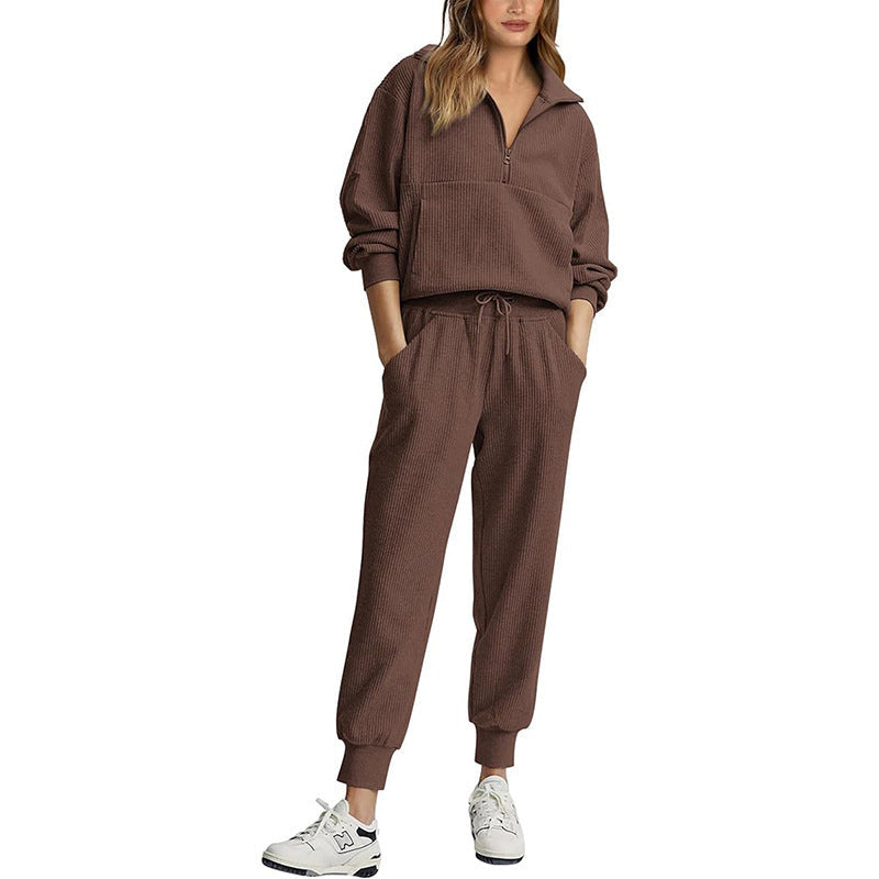 Melisande - Stylisches Half-Zip-Set für Frauen