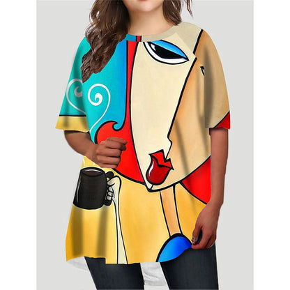 Vardi Dante™ Maartje Plus-Size T-Shirt | Lässig & stilvoll