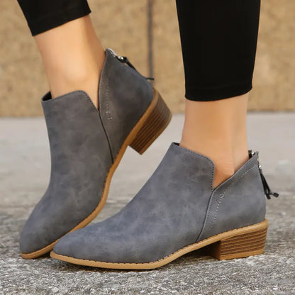 Cowboystiefel mit niedrigem Absatz - Abbey