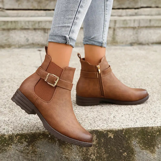 Christine - Stylische Stiefelette für Herbst & Winter