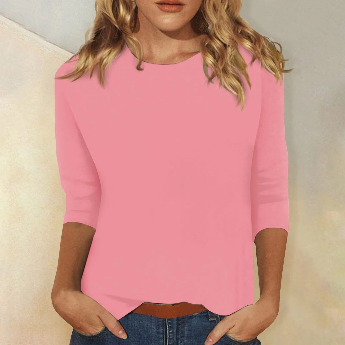 Tirza Bluse | Lässige Bluse mit mittleren Ärmeln