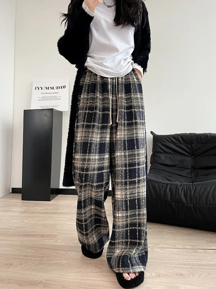 Tara | Vintage Schottenkaro-Wollhose
