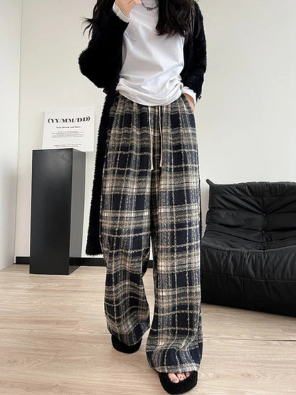 Tara | Vintage Schottenkaro-Wollhose