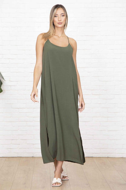 Lewi | Ärmelloses Maxikleid