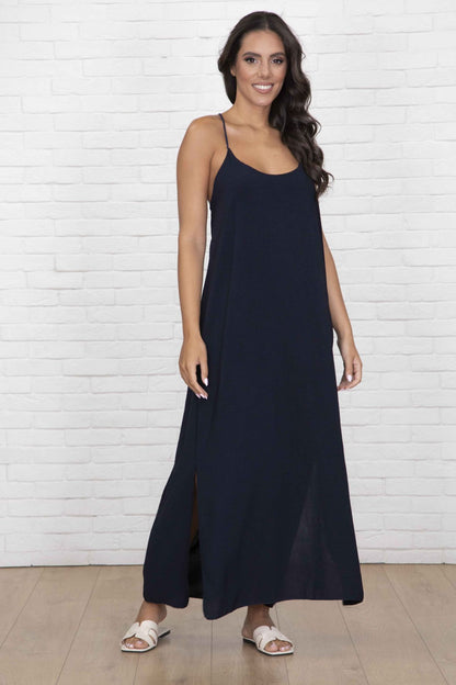 Lewi | Ärmelloses Maxikleid
