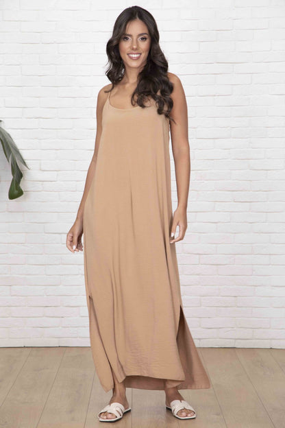 Lewi | Ärmelloses Maxikleid