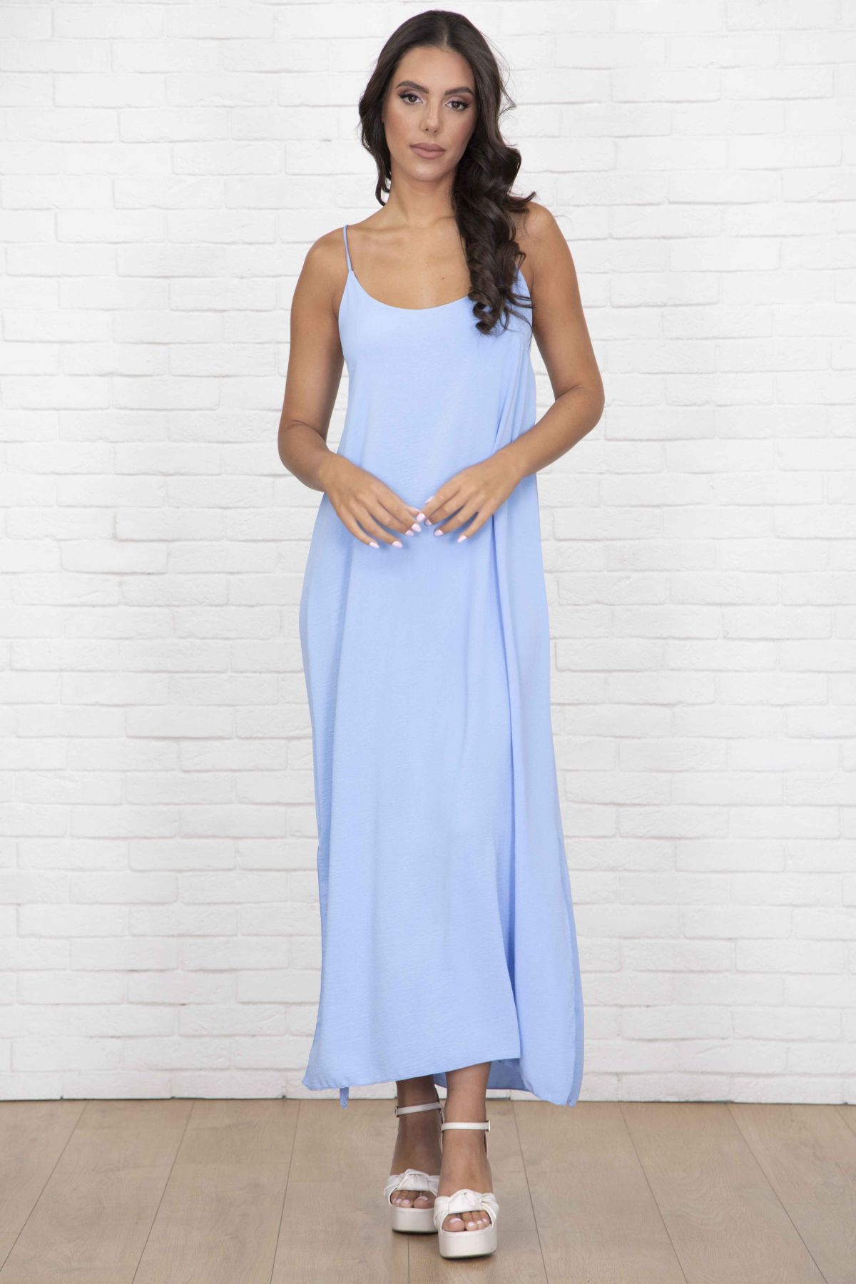 Lewi | Ärmelloses Maxikleid